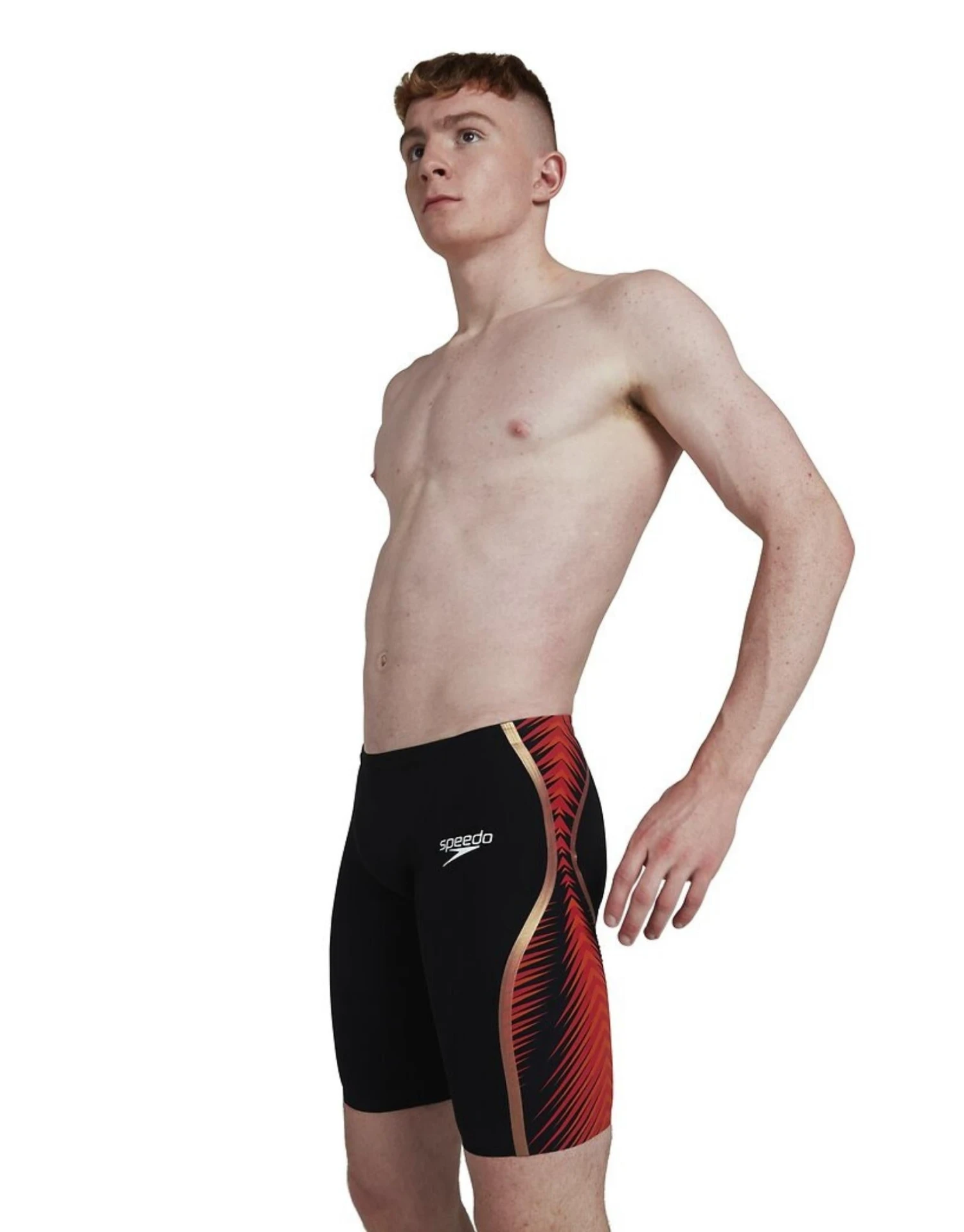 Speedo Fastskin LZR Pure Intent Jammer - Black/Red 3 Speedo Fastskin LZR Pure Intent Jammer - Black/Red