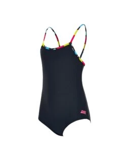 Zoggs Girls Spot Classicback Swimsuit -Aqua Wear Shop SpotPrintClassicback 2