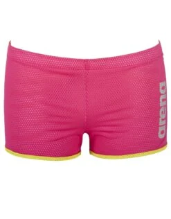 Arena Square Cut Drag Short - Fuchsia -Aqua Wear Shop SquareCutDragShort Fuchsia 2