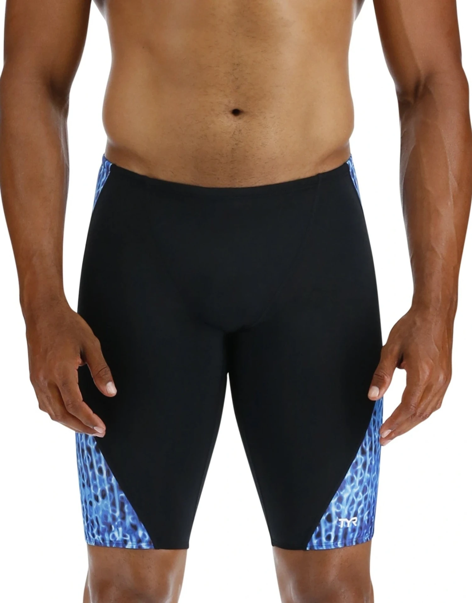 TYR Atolla Durafast Lite Blade Splice Swim Jammer - Blue 3 TYR Atolla Durafast Lite Blade Splice Swim Jammer - Blue