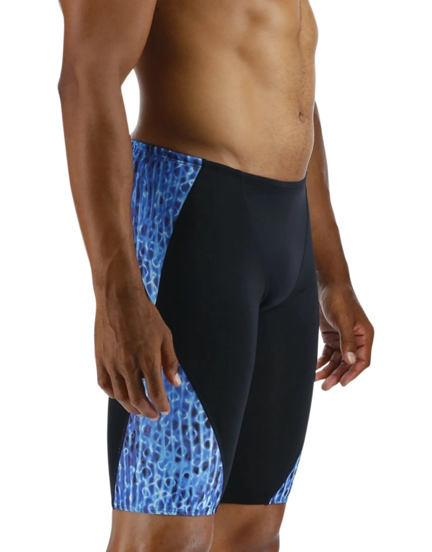 TYR Atolla Durafast Lite Blade Splice Swim Jammer - Blue 8 TYR Atolla Durafast Lite Blade Splice Swim Jammer - Blue - Image 6