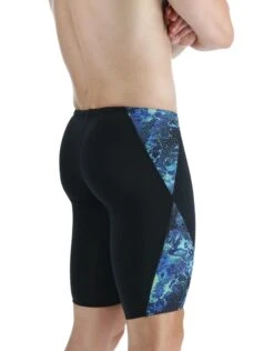 TYR Diploria Durafast Lite Blade Splice Swim Jammer - Blue/Green -Aqua Wear Shop TYRDiploriaDurafastLiteBladeSpliceSwimJammer BlueGreen 1