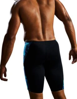 TYR Diploria Durafast Lite Blade Splice Swim Jammer - Blue/Green -Aqua Wear Shop TYRDiploriaDurafastLiteBladeSpliceSwimJammer BlueGreen 6