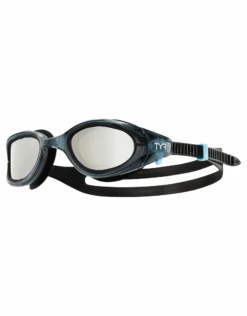 TYR Special Ops 3.0 Femme Polarized Goggle -Aqua Wear Shop TYRSpecialOps3.0FemmePolarizedGoggleSilver Black 1