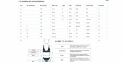 TYR StarHex Durafast Elite Diamondfit Swimsuit - Red/Multi -Aqua Wear Shop TYRWomensSizeGuide 5 04028fc3 b4ce 42fb bb94 11d4f2faa761