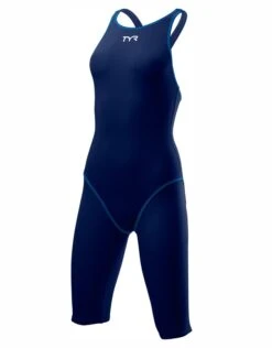 TYR Thresher Open Back - Navy -Aqua Wear Shop ThresherOpenBack Navy 1