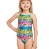 Zoggs Tots Girls Mermaids Crossback Swimsuit