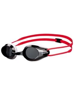 Arena Tracks Junior Swim Goggle -Aqua Wear Shop TracksJuniorGogglesSmokeWhiteRed
