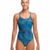 FUNKITA Wires Crossed Diamond Back Swimsuit -Aqua Wear Shop WIRESCROSSEDFUNKITALADIESSWIMSUIT 2