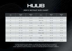 HUUB Araya Mens 3.5 Wetsuit - Black/Orange 9 HUUB Araya Mens 3.5 Wetsuit - Black/Orange -Aqua Wear Shop WetsuitSizeCharts Men s Women s 00001