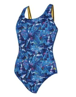 Zoggs Catalyst Actionback Swimsuit - Navy/Blue -Aqua Wear Shop Zoggs Catalyst Actionback Swimsuit 2