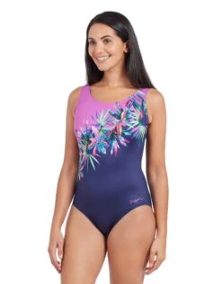Zoggs Fanfare Scoopback Swimsuit 9 Zoggs Fanfare Scoopback Swimsuit -Aqua Wear Shop Zoggs Fanfare Scoopback 2