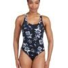Zoggs Juliet Actionback Swimsuit - Black/White 1 Zoggs Juliet Actionback Swimsuit - Black/White -Aqua Wear Shop Zoggs Juliet Actionback Swimsuit 4