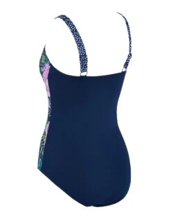 Zoggs Martinique Adjustable Classicback Swimsuit - Navy -Aqua Wear Shop Zoggs Martinique Adjustable Classicback Swimsuit 2