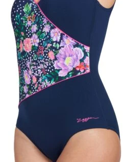 Zoggs Martinique Wrap Front Swimsuit 15 Zoggs Martinique Wrap Front Swimsuit -Aqua Wear Shop Zoggs Martinique Wrap Front Swimsuit 1