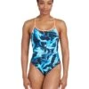 Zoggs Ocean Smoke Sprintback Swimsuit - Navy/Black -Aqua Wear Shop Zoggs Ocean Smoke Sprintback Swimsuit 4
