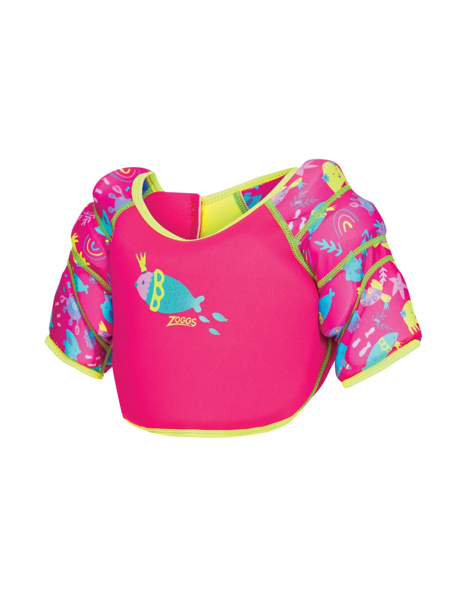 Zoggs Sea Queen Water Wings Swim Vest - Pink 6 Zoggs Sea Queen Water Wings Swim Vest - Pink - Image 4