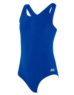 Zoggs Girls Cottesloe Sportsback Swimsuit - Royal 11 Zoggs Girls Cottesloe Sportsback Swimsuit - Royal -Aqua Wear Shop ZoggsGirlsCottesloeSportsbackSwimsuit Royal 5