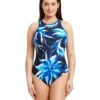 Zoggs Ocean Treasure Crossback Swimsuit -Aqua Wear Shop ZoggsOceanTreasureCrossbackSwimsuit 1