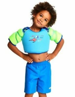 Zoggs Sea Saw Water Wings Vest - Green