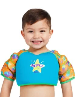Zoggs Super Star Water Wings Swim Vest - Blue -Aqua Wear Shop ZoggsSuperStarWaterWingsVest 3