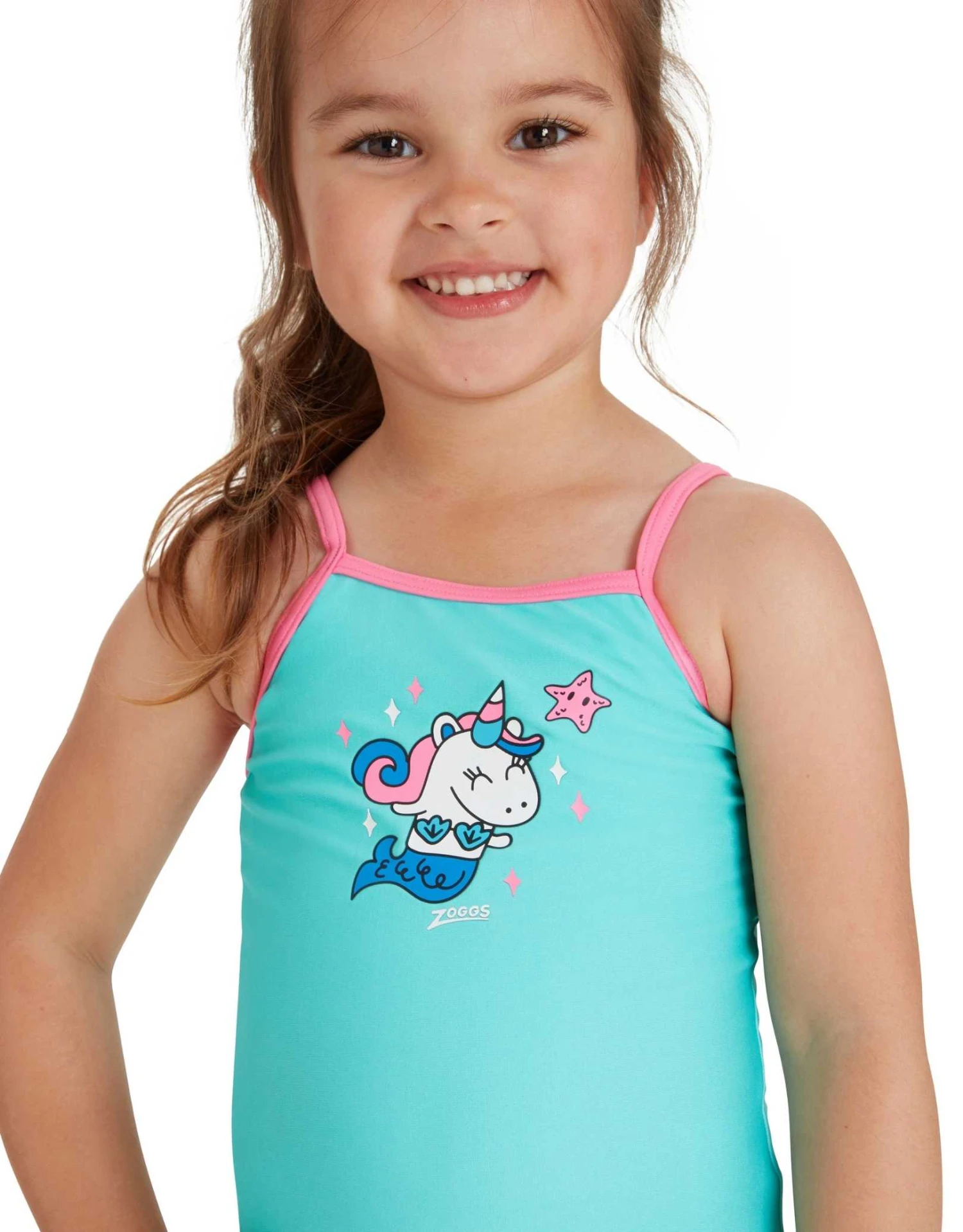 Zoggs Tots Girls Mernicorn Classicback Swimsuit 8 Zoggs Tots Girls Mernicorn Classicback Swimsuit - Image 6