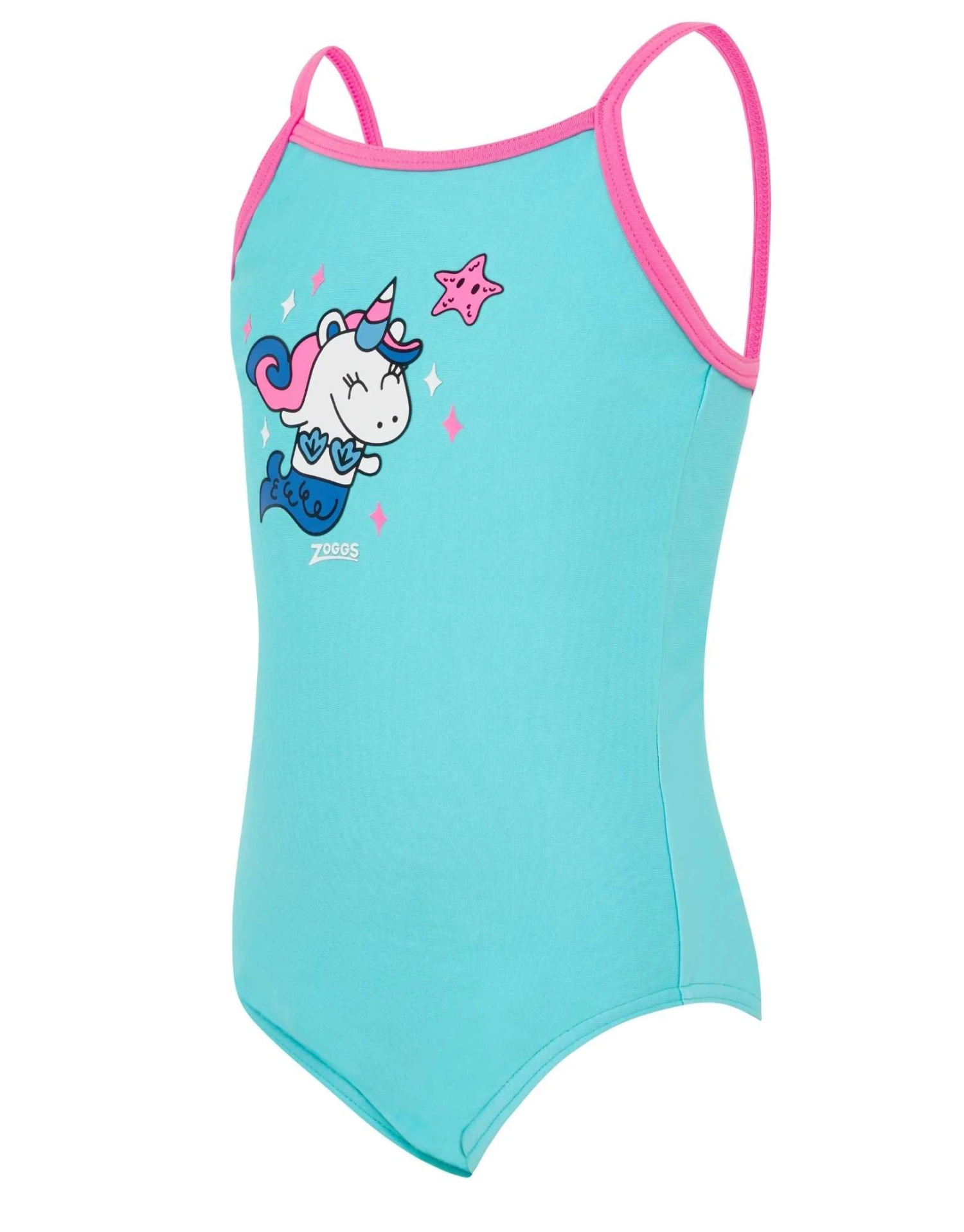 Zoggs Tots Girls Mernicorn Classicback Swimsuit 5 Zoggs Tots Girls Mernicorn Classicback Swimsuit - Image 3
