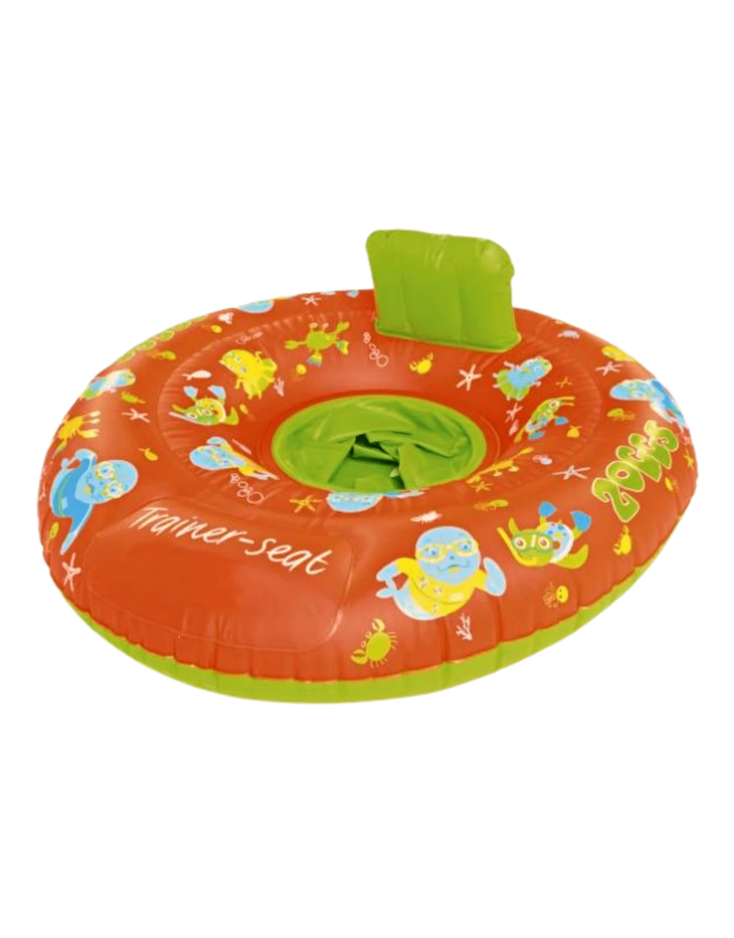 Zoggs Trainer Seat (3-12 Months) - Orange/Green 3 Zoggs Trainer Seat (3-12 Months) - Orange/Green