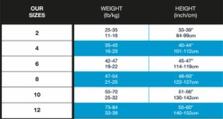 Stingray HP Short Sleeve Kids Wetsuit - Pink 7 Stingray HP Short Sleeve Kids Wetsuit - Pink -Aqua Wear Shop aqsuitsize