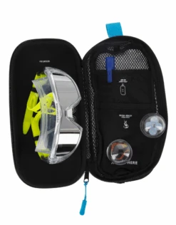 AQUA SPHERE XL Mask Case - Black/Blue