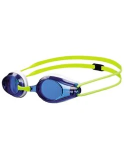 Arena Tracks Swim Goggle -Aqua Wear Shop arena tracks swim goggle white blue green