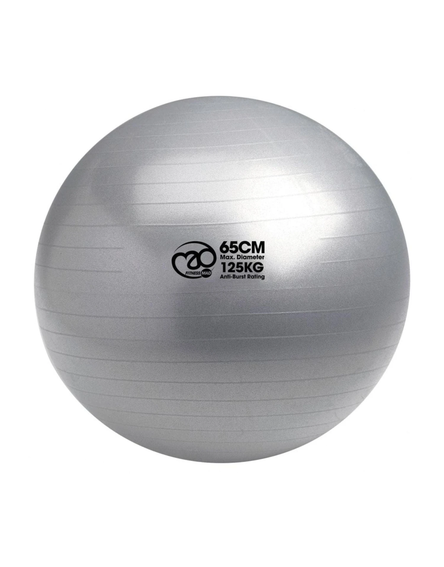 Fitness-Mad Anti-Burst 125kg Swiss Ball And Pump 3 Fitness-Mad Anti-Burst 125kg Swiss Ball And Pump