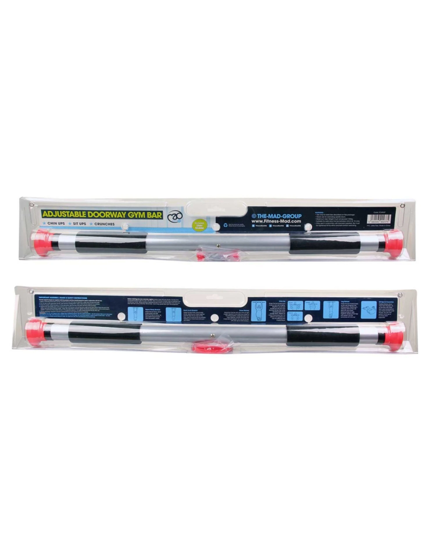 Fitness-Mad Adjustable Door Gym Bar 3 Fitness-Mad Adjustable Door Gym Bar