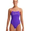 FUNKITA Purple Punch Single Strap Swimsuit 1 FUNKITA Purple Punch Single Strap Swimsuit -Aqua Wear Shop funkita womens purple punch single strap 4