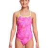 FUNKITA Girls Love Lights Single Strap Swimsuit 2 FUNKITA Girls Love Lights Single Strap Swimsuit -Aqua Wear Shop lovelights
