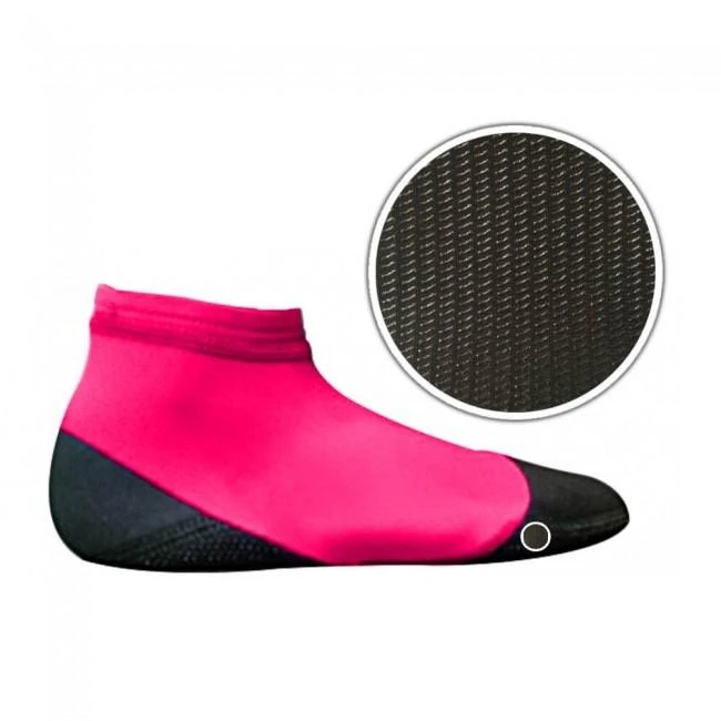 Aquashoe Neoprene Pool Socks - Pink 4 Aquashoe Neoprene Pool Socks - Pink - Image 2