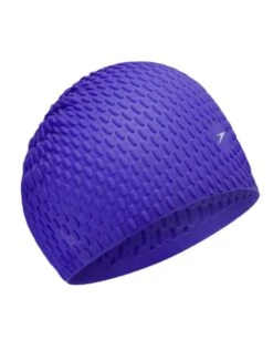 Speedo Unisex Bubble Swim Cap -Aqua Wear Shop speedo bubble cap purple