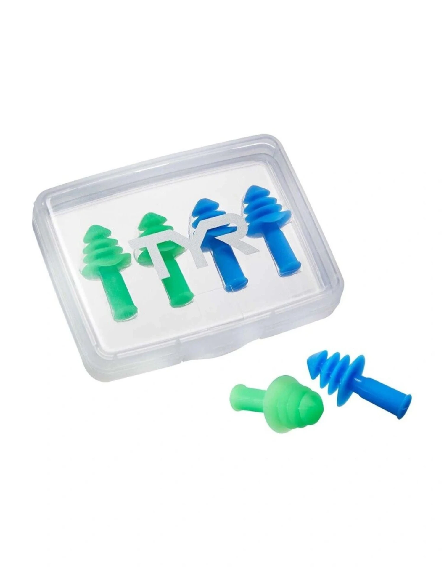 TYR Ergo Flex Ear Plugs - 2 Pairs 3 TYR Ergo Flex Ear Plugs - 2 Pairs