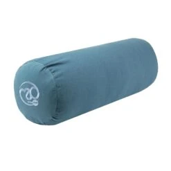 Fitness-Mad Organic Cotton Bolster -Aqua Wear Shop ybolstorg blu 2